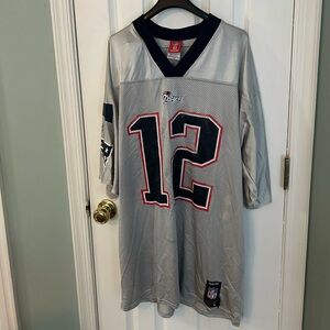 Authentic NFL Patriots Tom Brady Jersey.